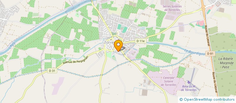 localisation de l'entreprise MADAME MARIE CHARVILLAT  TORREILLES