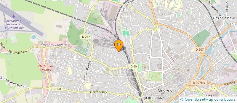 localisation de l'entreprise MADAME MARIE CHATAIN à NEVERS
