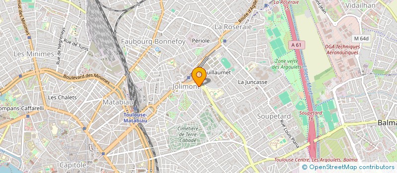 localisation de l'entreprise MADAME MARIE CHATEL à TOULOUSE