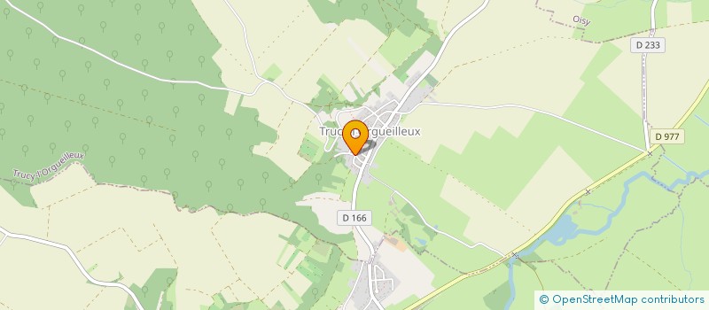 localisation de l'entreprise MADAME MARIE CHATELLARD  TRUCY-L'ORGUEILLEUX