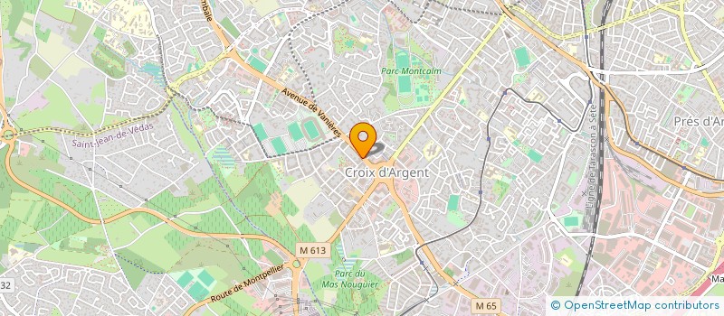 localisation de l'entreprise MADAME MARIE CHAUDERON à MONTPELLIER