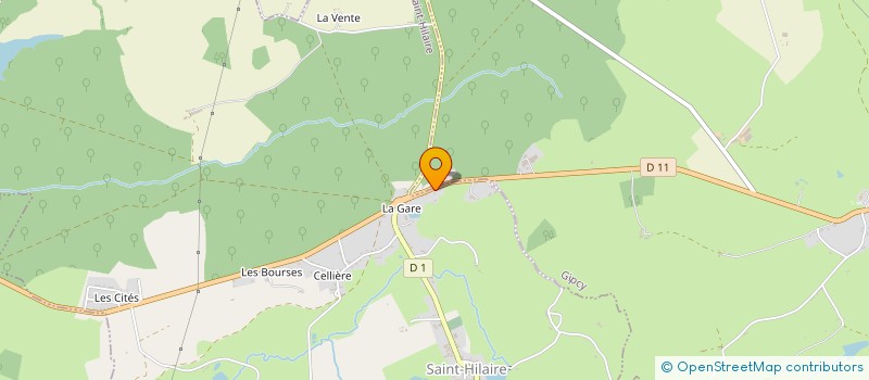 localisation de l'entreprise MADAME MARIE CHAUDERON à SAINT-HILAIRE