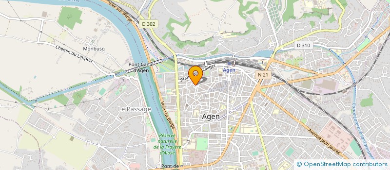 localisation de l'entreprise MADAME MARIE CHAUDRUC à AGEN