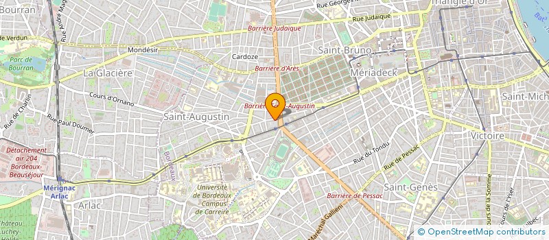 localisation de l'entreprise MADAME MARIE CHAUVEAU à BORDEAUX