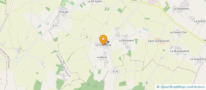 localisation de l'entreprise MADAME MARIE CHAUVELON  SAINT-LUMINE-DE-COUTAIS