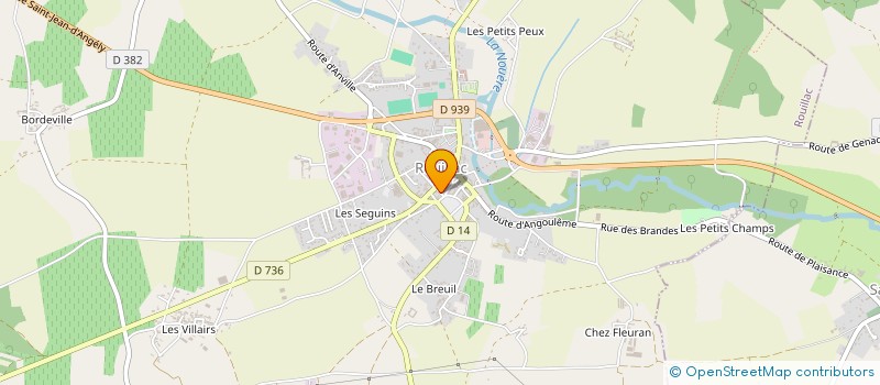 localisation de l'entreprise MADAME MARIE CHAUVET à ROUILLAC