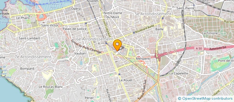localisation de l'entreprise MADAME MARIE CHAUVIN à MARSEILLE