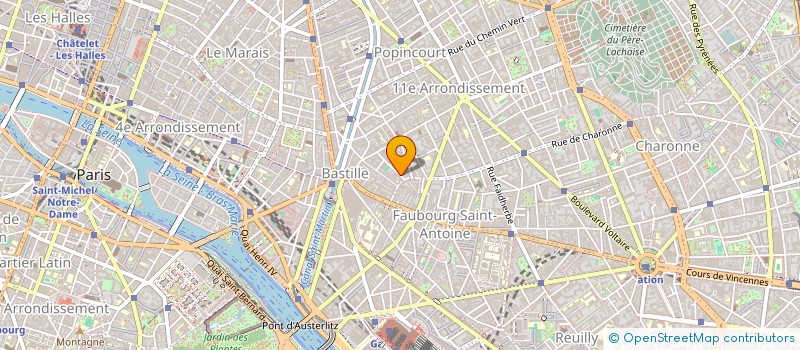 localisation de l'entreprise MADAME MARIE CHAVEZ  PARIS