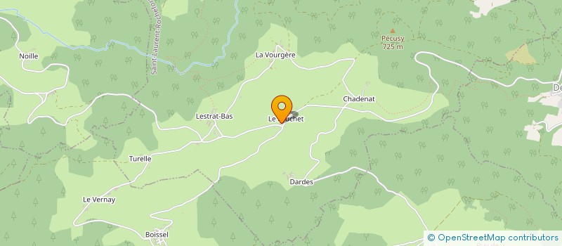 localisation de l'entreprise MADAME MARIE CHAZAL  MARCILLY-LE-CHATEL