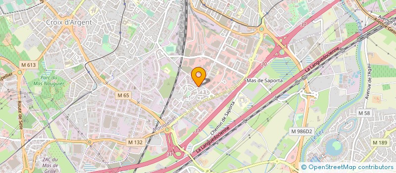 localisation de l'entreprise MADAME MARIE CHENET à MONTPELLIER