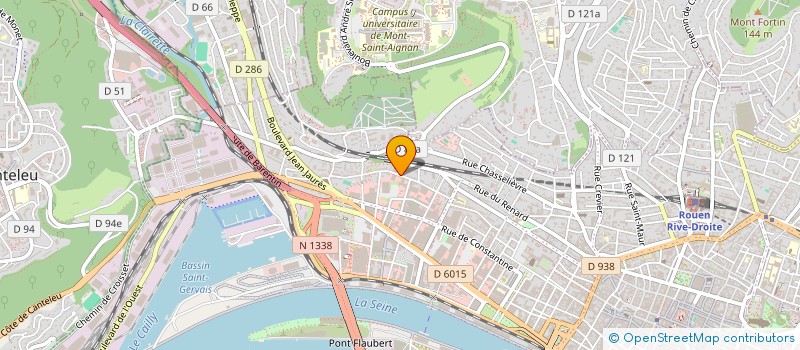 localisation de l'entreprise MADAME MARIE CHENNEVIERE à ROUEN