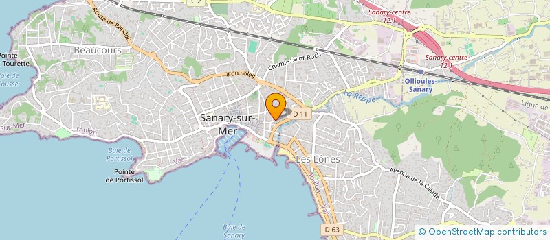 localisation de l'entreprise MADAME MARIE CHENU à SIX-FOURS-LES-PLAGES