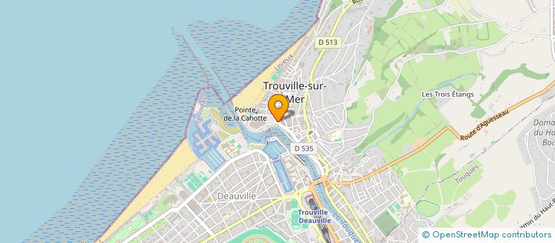 localisation de l'entreprise MADAME MARIE CHERUEL à TROUVILLE-SUR-MER