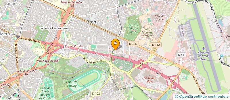 localisation de l'entreprise MADAME MARIE CHESNARD à BRON