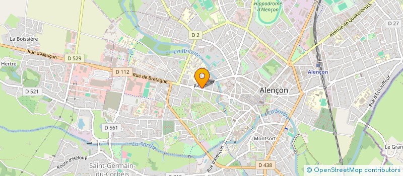 localisation de l'entreprise MADAME MARIE CHESNEL à ALENCON