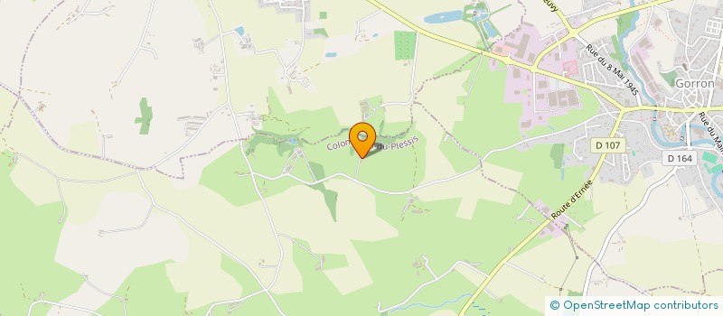 localisation de l'entreprise MADAME MARIE CHEUX  COLOMBIERS-DU-PLESSIS