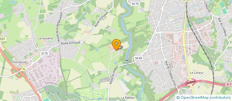 localisation de l'entreprise MADAME MARIE CHEVALIER  CHAPELLE-SUR-ERDRE (LA)