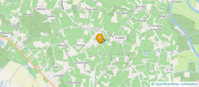 localisation de l'entreprise MADAME MARIE CHEVALIER  SAINT-AIGNAN