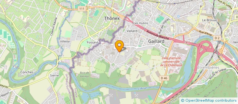 localisation de l'entreprise MADAME MARIE CHEVALLIER  GAILLARD