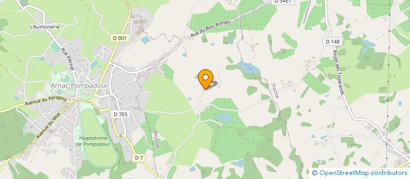 localisation de l'entreprise MADAME MARIE CHIAMPO  BEYSSAC