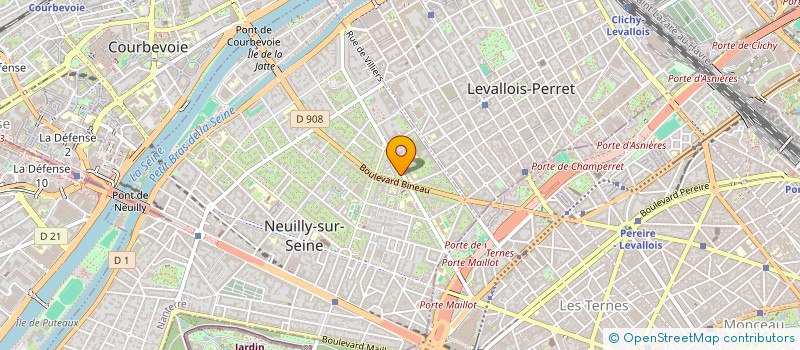 localisation de l'entreprise MADAME MARIE CHOIX à NEUILLY-SUR-SEINE