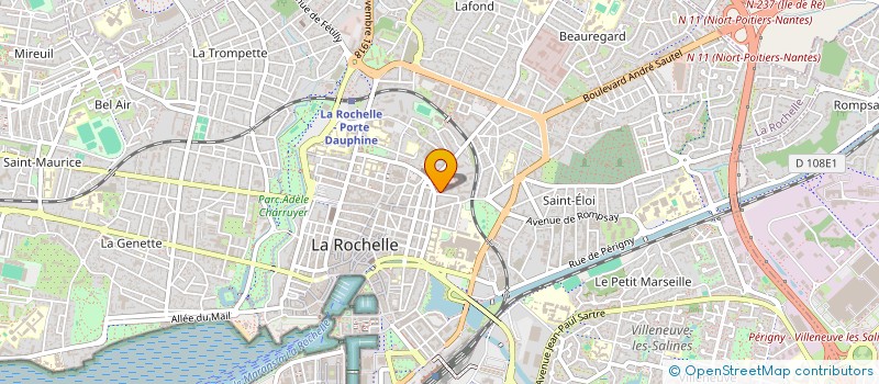 localisation de l'entreprise MADAME MARIE CHOLET  LA ROCHELLE