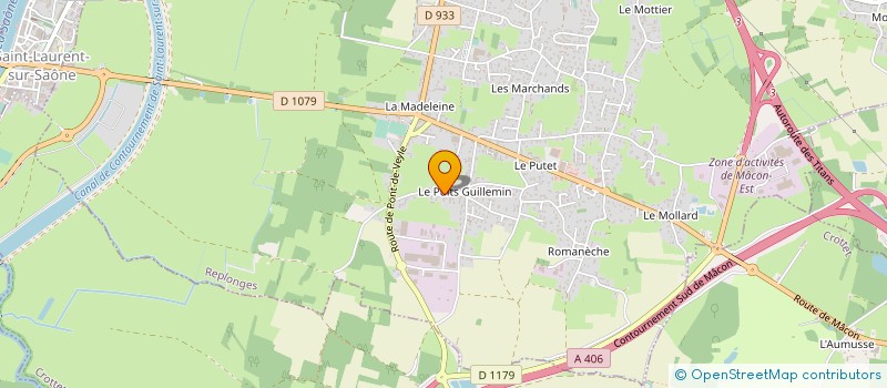 localisation de l'entreprise MADAME MARIE-CHRISTIANE BIDON à REPLONGES