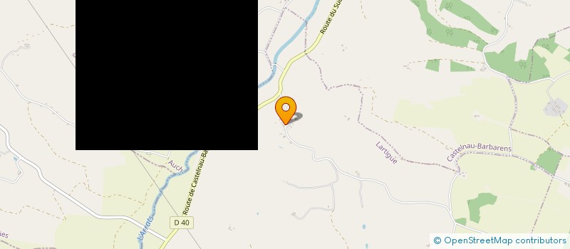 localisation de l'entreprise MADAME MARIE-CHRISTINA LATTES  LARTIGUE