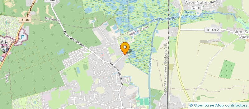 localisation de l'entreprise MADAME MARIE CHRISTINE AGNES  RANG-DU-FLIERS