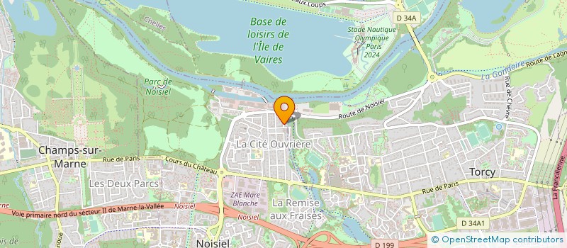 localisation de l'entreprise MADAME MARIE-CHRISTINE ALBERTI à NOISIEL