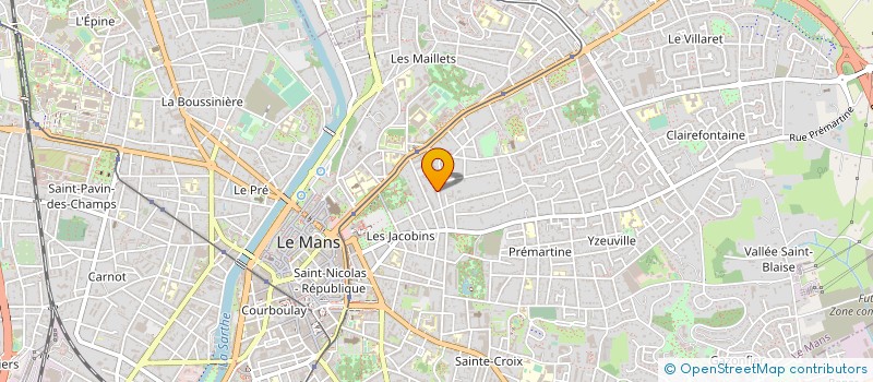 localisation de l'entreprise MADAME MARIE-CHRISTINE ALBERTINI à LE MANS