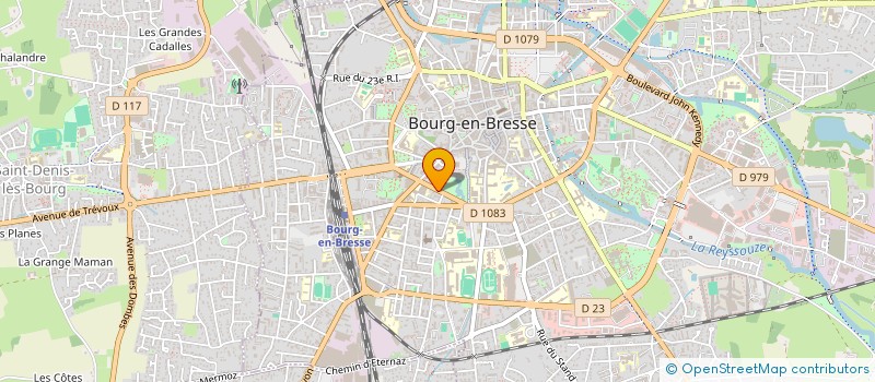 localisation de l'entreprise MADAME MARIE-CHRISTINE ALLOMBERT à BOURG-EN-BRESSE