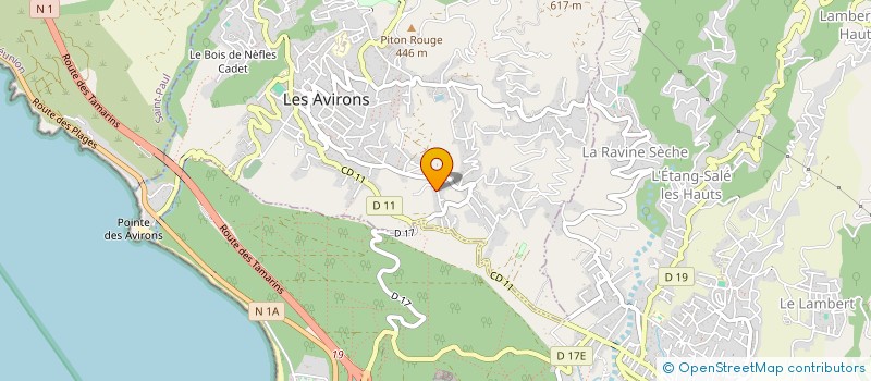 localisation de l'entreprise MADAME MARIE CHRISTINE ANTIER  LES AVIRONS