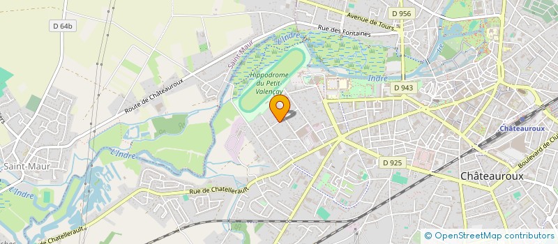 localisation de l'entreprise MADAME MARIE-CHRISTINE AUBARD à CHATEAUROUX