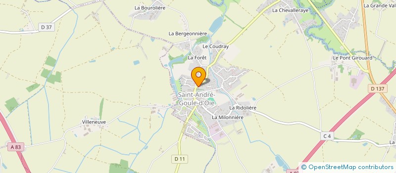 localisation de l'entreprise MADAME MARIE-CHRISTINE AVERTY à CHAVAGNES-EN-PAILLERS