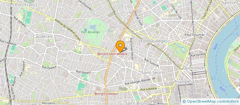 localisation de l'entreprise MADAME MARIE-CHRISTINE BALME à BORDEAUX
