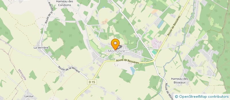 localisation de l'entreprise MADAME MARIE-CHRISTINE BARRAT  MONTJOIRE