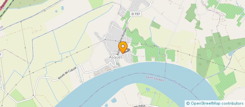 localisation de l'entreprise MADAME MARIE-CHRISTINE BERNARD  ASQUES