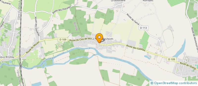 localisation de l'entreprise MADAME MARIE CHRISTINE BIHAN  LOIRE-AUTHION