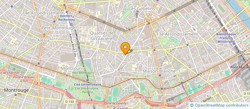 localisation de l'entreprise MADAME MARIE-CHRISTINE BOURG  PARIS