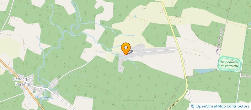 localisation de l'entreprise MADAME MARIE-CHRISTINE BROUCHIN  UCHACQ-ET-PARENTIS