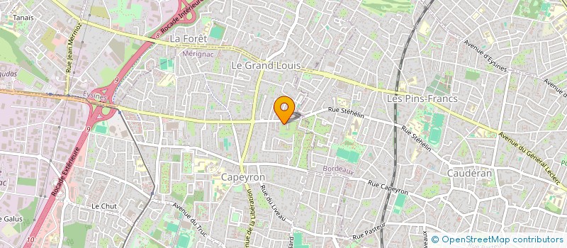 localisation de l'entreprise MADAME MARIE-CHRISTINE CESCHIA  MERIGNAC