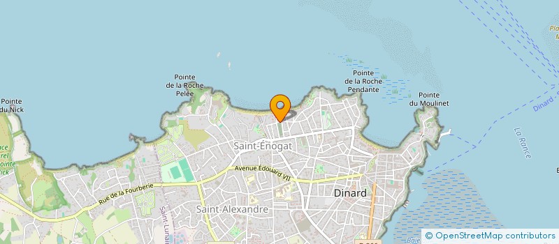 localisation de l'entreprise MADAME MARIE-CHRISTINE CHAMEROY  DINARD