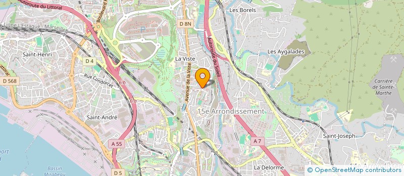 localisation de l'entreprise MADAME MARIE-CHRISTINE CHANCEAUX à MARSEILLE