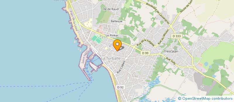 localisation de l'entreprise MADAME MARIE-CHRISTINE CHARRIER  LA TURBALLE