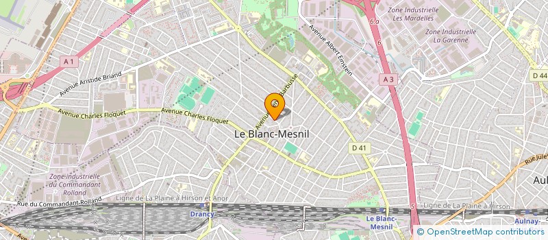 localisation de l'entreprise MADAME MARIE-CHRISTINE CHEVASSON  LE BLANC-MESNIL