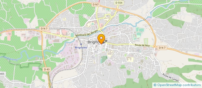 localisation de l'entreprise MADAME MARIE-CHRISTINE COMMANCE à BRIGNOLES
