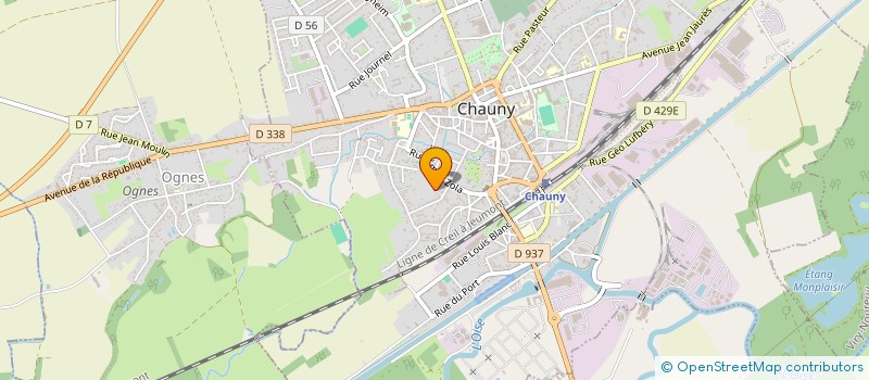 localisation de l'entreprise MADAME MARIE-CHRISTINE COPPENS  VIRY-NOUREUIL