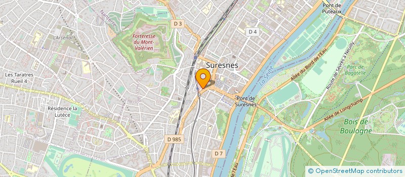 localisation de l'entreprise MADAME MARIE CHRISTINE COUTIER à SURESNES