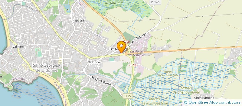 localisation de l'entreprise MADAME MARIE CHRISTINE COUVERT à SAINT-GEORGES-DE-DIDONNE